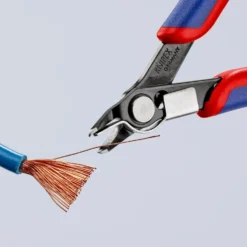 Knipex Elektronikavbitare 7841125 Super-Knips 125mm utan fasett, smalt huvud, trådklämma