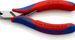Knipex elektronik-forbidetang med flerkomponent greb 115 mm