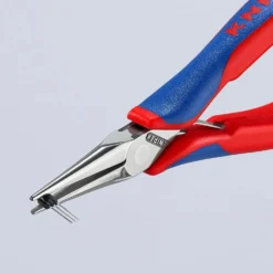 Knipex Elektroniktång 3562145 145mm, flata, runda, långa käftar, slät gripyta