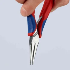 Knipex Elektroniktång 3562145 145mm, flata, runda, långa käftar, slät gripyta