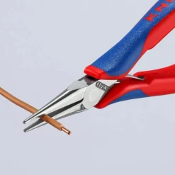 Knipex Elektroniktång 3562145 145mm, flata, runda, långa käftar, slät gripyta