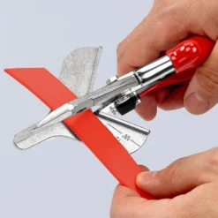 Knipex Geringsax i specialverktygsstål, för plast- & gummiprofiler