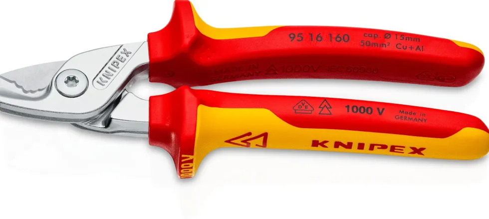 Knipex Kabelsax 9516160 StepCut 160mm VDE 2K