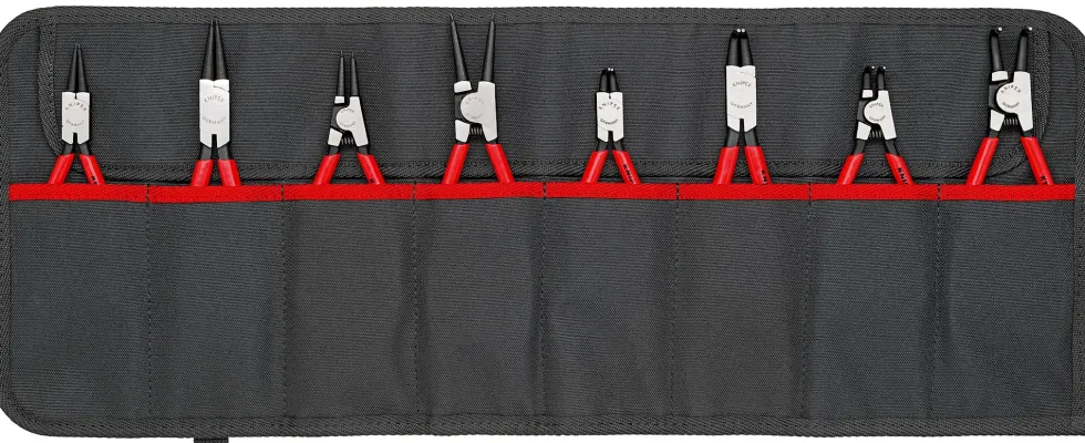 Knipex Låsringstång i sats 001958V01 8 delar
