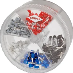 Knipex Ändhylssortiment isolerade, 0,50-2,50mm², 200 delar, 9799906