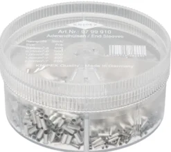 Knipex Ändhylssortiment oisolerade, 0,50-2,50mm², 1900 delar, 9799910