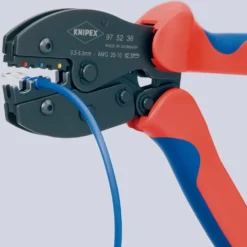 Knipex Presstång för isolerade kabelskor