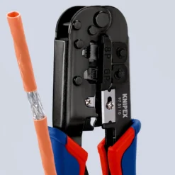 Knipex Presstång 975110 190mm, för Westernkontakt 6+8-polig