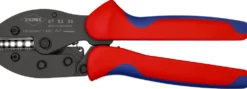 Knipex Presstång 9752 PreciForce 220mm för oisolerade kabelskor