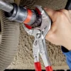 Knipex Sifon Griptång 8113250 250mm, med backar, för vattenlås & kopplingar