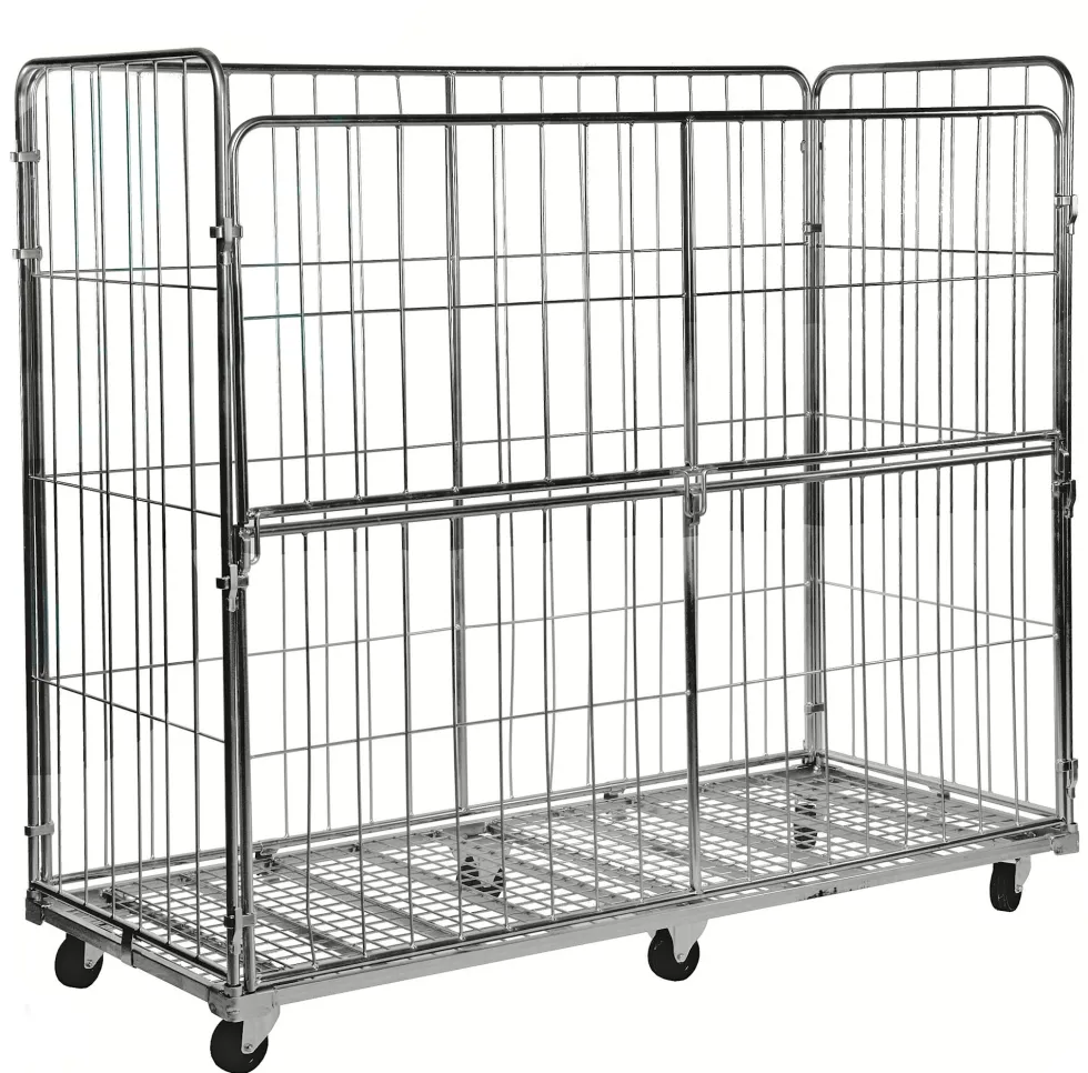 Kongamek Elförzinkad Rullcontainer 4 sidor