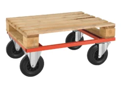 Kongamek Röd Halvpallvagn