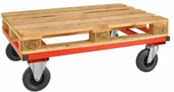 Kongamek Röd Pallvagn