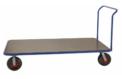 Kongamek 200 x 100 cm Blå Stor Plattformsvagn