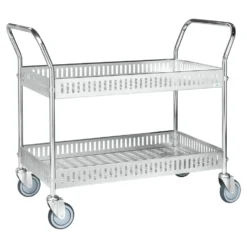 Kongamek 93,5 x 53,5 cm Elförzinkad Bordsvagn med sarg