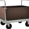 Kongamek 78 x 48 cm Elförzinkad Lådvagn