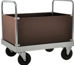 Kongamek 78 x 48 cm Elförzinkad Lådvagn