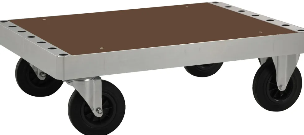 Kongamek 100 x 70 cm Elförzinkad Plattformsvagn