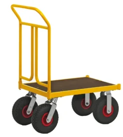 Kongamek 70 x 45,4 cm Gul Plattformsvagn