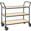 Kongamek 95 x 43 cm Svart Designvagn