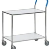 Kongamek 76 x 43 cm Vit Bordsvagn