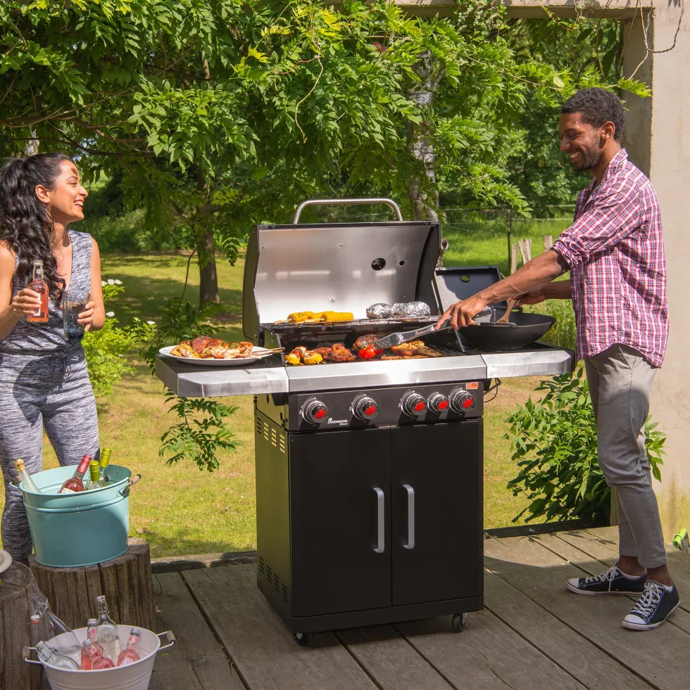 Landmann Rexon PTS 4.1 Black Gasolgrill