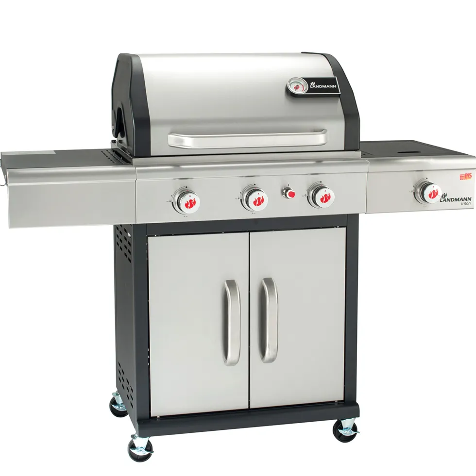 Landmann Triton cooK PTS 3.1 Stainless Steel Gasolgrill