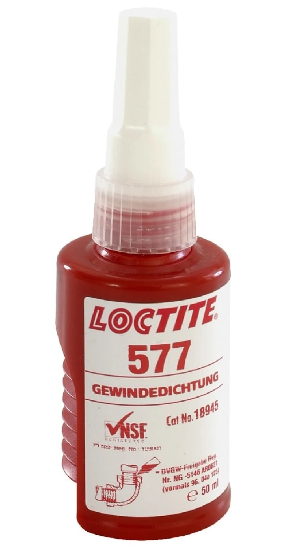 Loctite Gängtätning 577 50 ml Bälgflaska