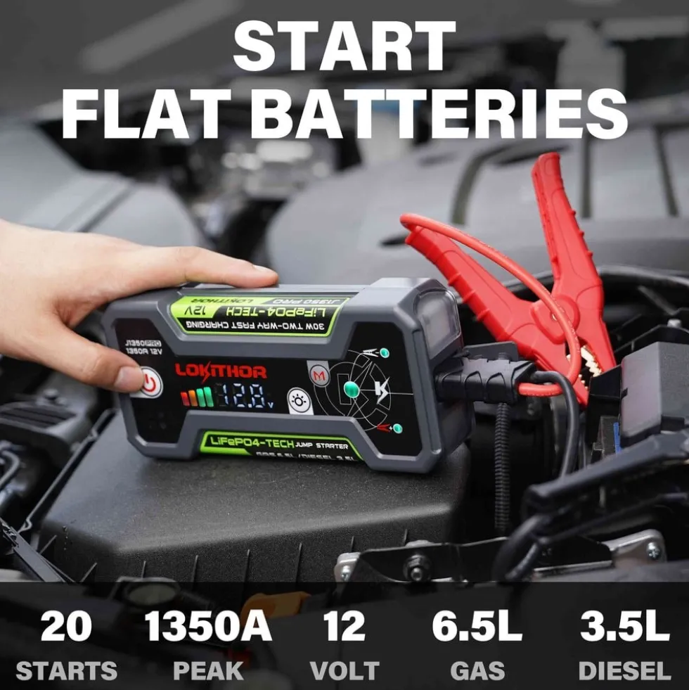 Lokithor J1350 PRO Starthjälp/startbooster