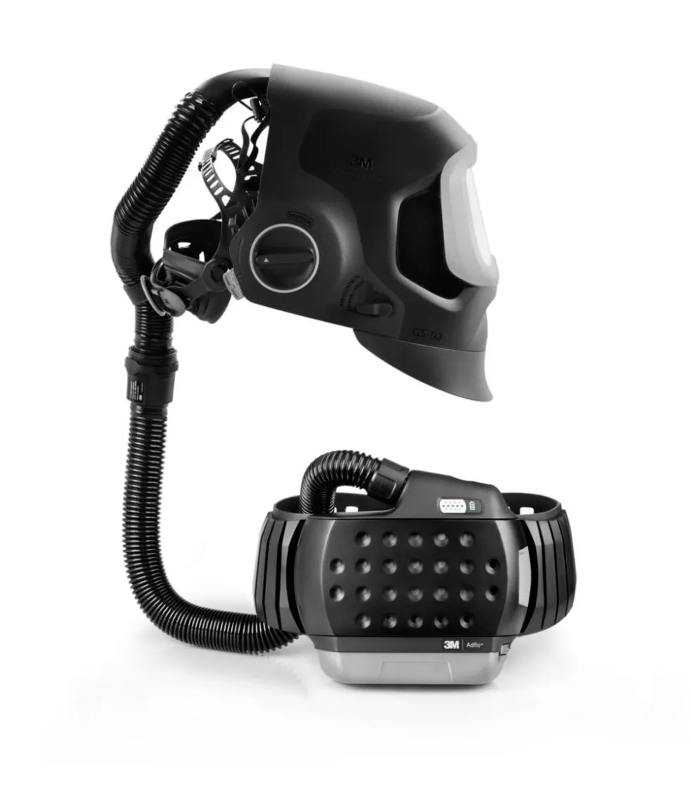 3M Adflo PAPR-system med 3M Speedglas G5-03 Pro Air svetshjälm, med svetsfilter G5-01/03TW, 637720