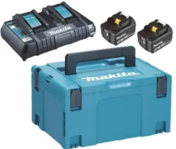 Makita Batteri & laddare Powerpack 2st 5 Ah BL1850B & lad