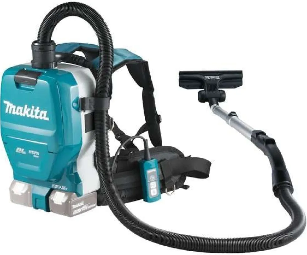 Makita Dammsugare DVC261ZX11 BL Ryggburen 2x18V utan batteri & laddare