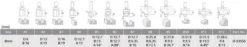 Makita Frässet D-53556 12 delar
