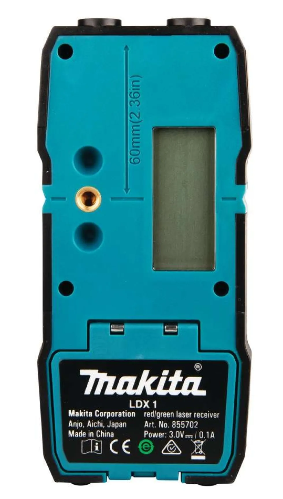 Makita Lasermottagare LE00855702 inklusive hållare, röd och grön