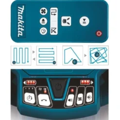 Makita Robotdammsugare DRC200Z 18V x2 utan batteri & laddare