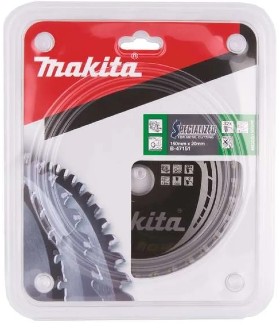 Makita Sågklinga för metall 150x20x1,5mm, 32T