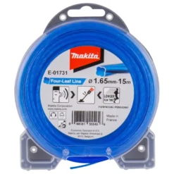 Makita Trimmertråd 1,65mm x 15m fyrklöver