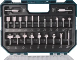 Makita Överfräsbitssats D-74778, 8mm, 22 delar