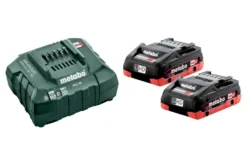 Metabo Batteri & laddare 18V 2xLiHD 4,0Ah