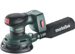 Metabo Excenterslip SXA 18 LTX 125 BL 18V med stödrondell på 125mm utan batteri & laddare