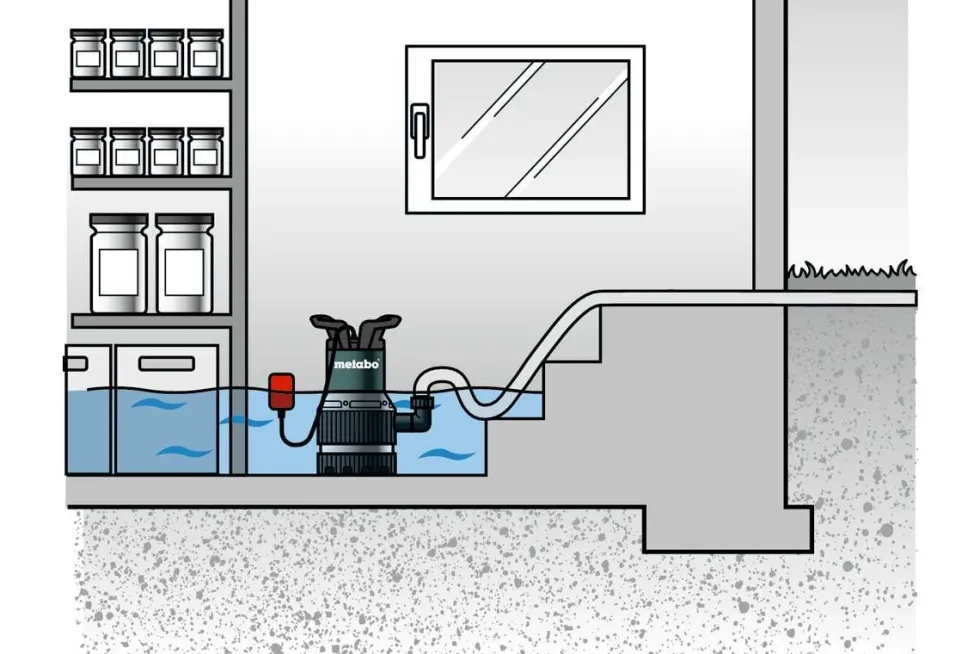 Metabo TPS 16000 S Combi Dränkbar kombipump