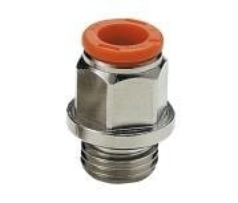 Metal Work Pneumatic Instickskoppling metall för 4x6mm Utv.gänga 1/4''
