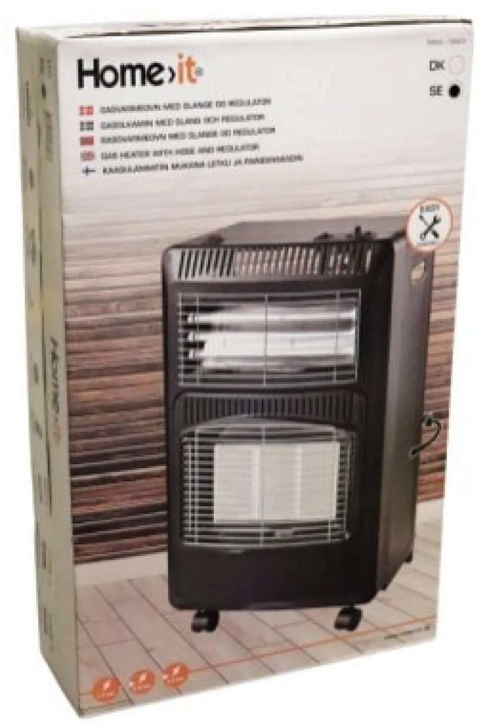 Millarco gasolkamin med fläkt 4,2 Kw