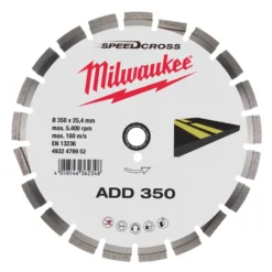 Milwaukee Diamantskiva Add Asfalt 350Mm