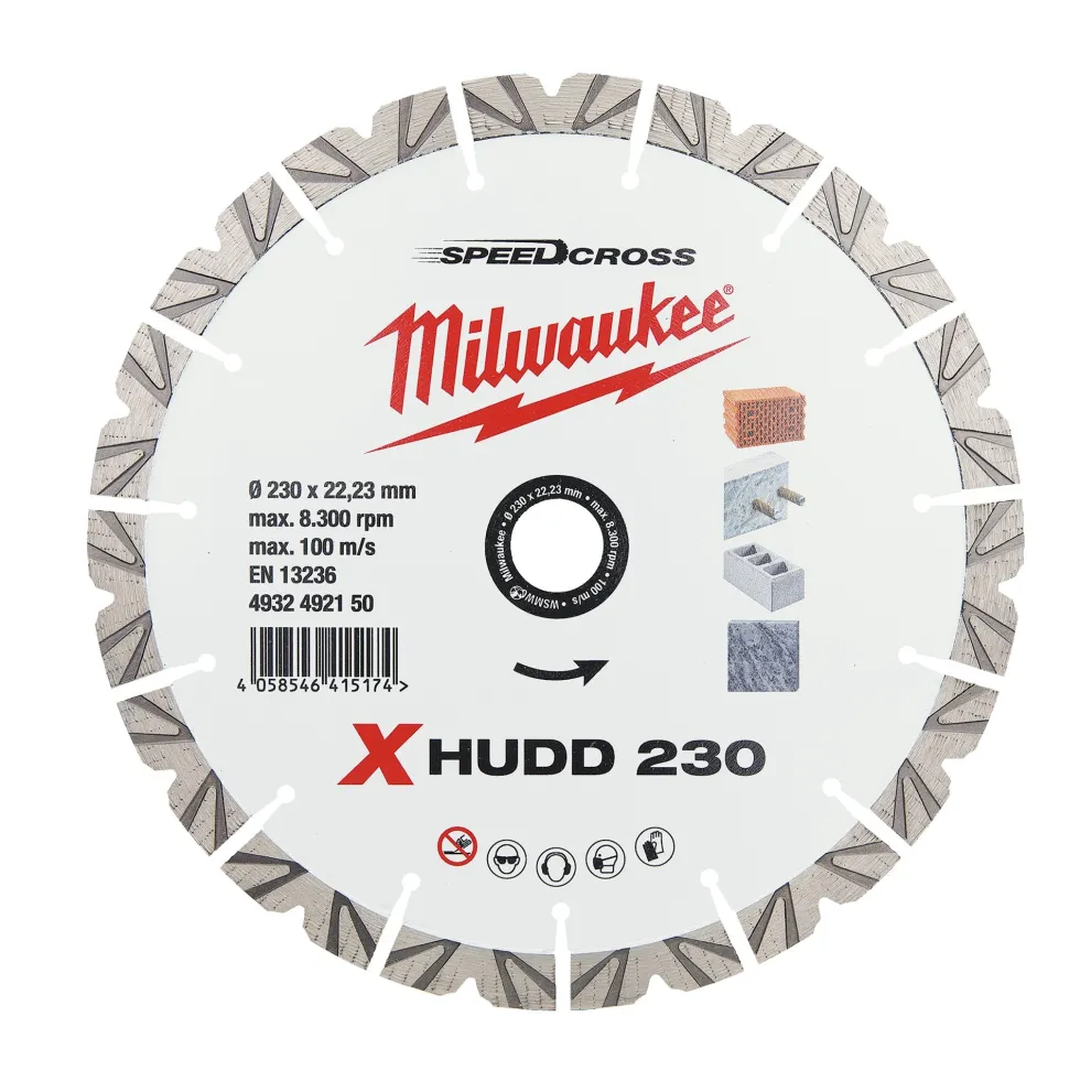 Milwaukee Diamantskiva Xhudd 230Mm