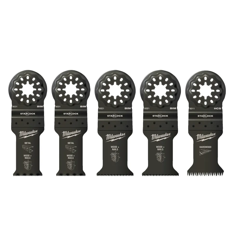 Milwaukee Insticksbladsats Trä/Metall 5P