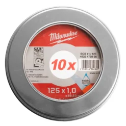 Milwaukee Kapskiva Scs41/125X1 Tb 10P