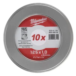 Milwaukee Kapskiva Std Scs125X1 Tb 10P