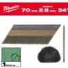 Milwaukee Maskinspik 34°70/Rs/B/C1 2200P