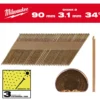 Milwaukee Maskinspik 34°90/Rs/G/C3 2200P